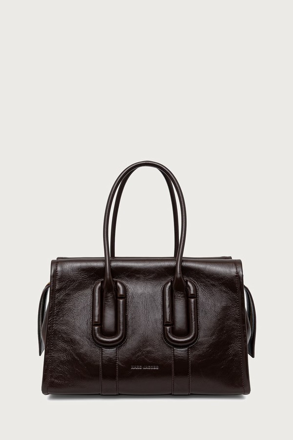 Сумка-шопер женская кожаная MARC JACOBS CITY TOTE цвет коричневый