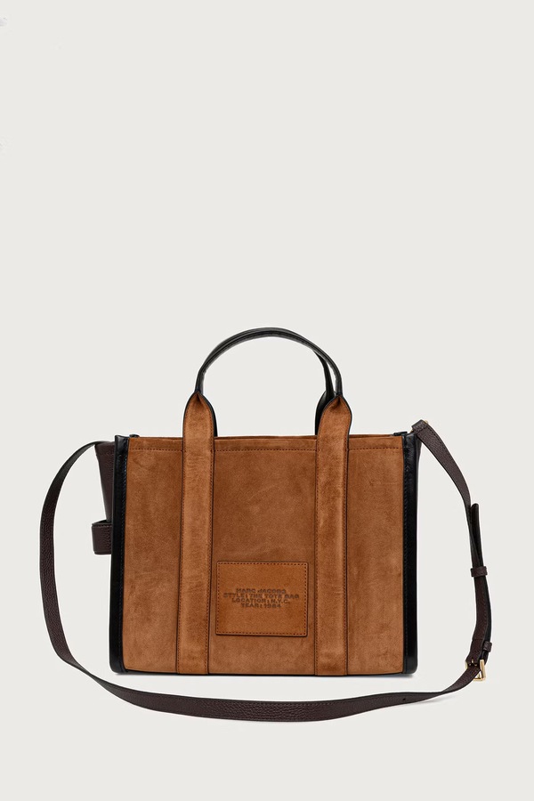 Сумка-шопер жіноча шкіряна MARC JACOBS THE MEDIUM TOTE колір коричневий фото 3