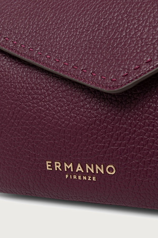 Сумочка жіноча зі штучної шкіри ERMANNO Firenze колір фіолетовий фото 4
