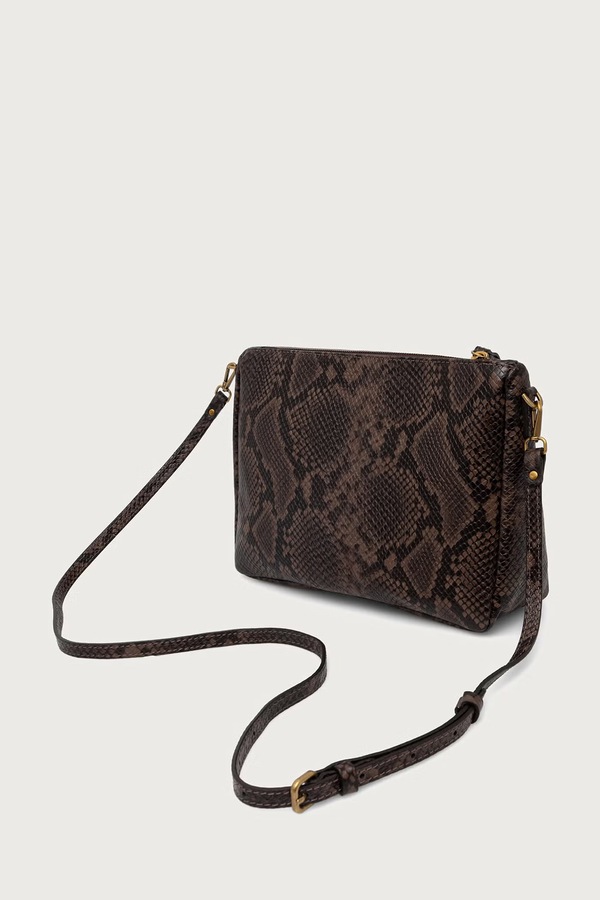 Сумка крос-боді жіноча шкіряна Gianni Chiarini NORA POUCH колір коричневий фото 3