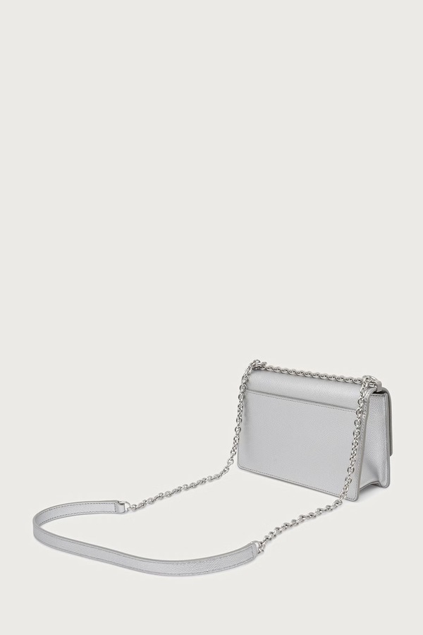 Сумка крос-боді жіноча шкіряна Furla 1927 Mini Crossbody 20 колір срібний фото 2