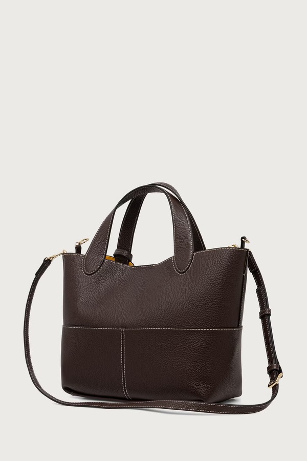 Сумка-тоут женская кожаная Furla Primrose M Tote цвет коричневый фото 2