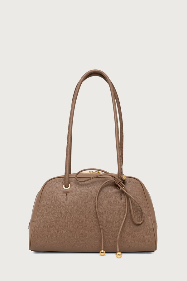 Сумочка жіноча шкіряна Furla Poppy M Dome колір коричневий