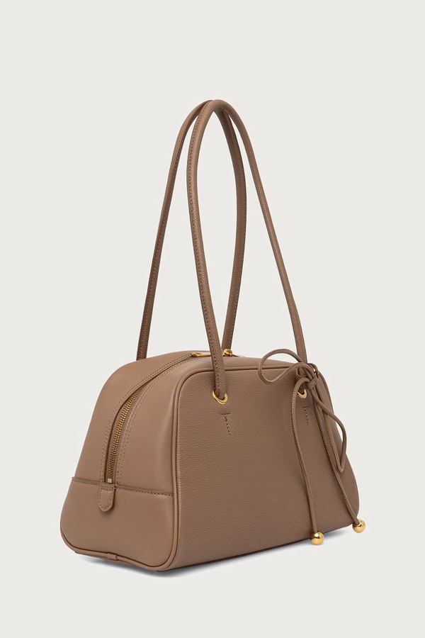 Сумочка жіноча шкіряна Furla Poppy M Dome колір коричневий фото 2