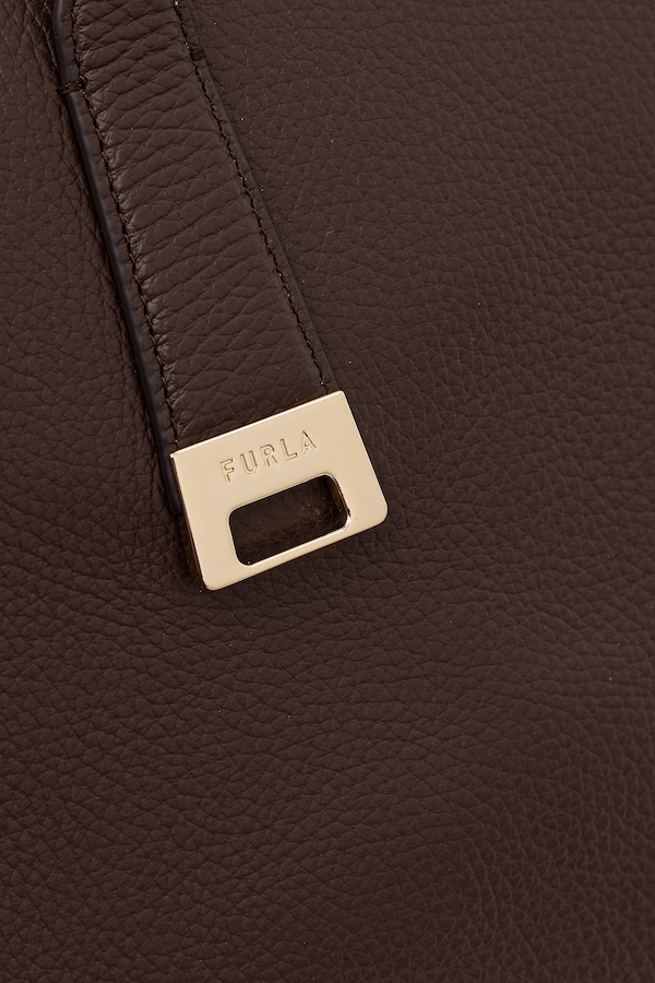 Сумка-шопер жіноча шкіряна Furla Olivia M Tote колір коричневий фото 4