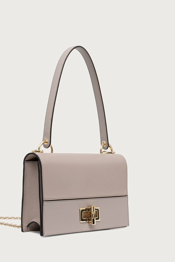 Сумка крос-боді жіноча шкіряна Furla Amelia M Crossbody колір бежевий