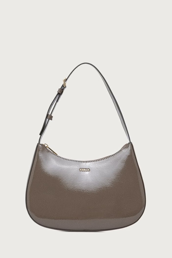 Сумочка женская кожаная Furla Margot S цвет бежевый