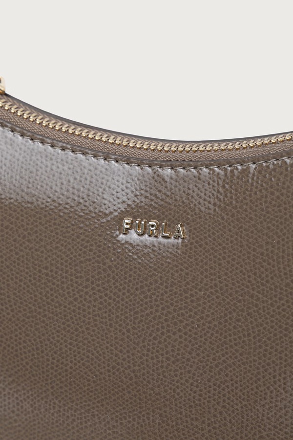Сумочка жіноча шкіряна Furla Margot S колір бежевий фото 4