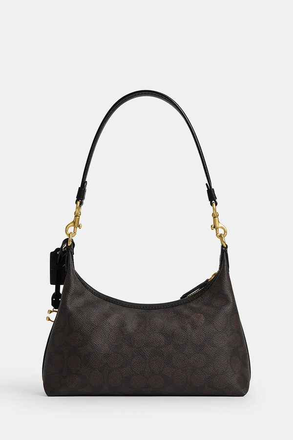 Сумочка женская кожаная Coach Juliet Shoulder Bag 25 цвет черный