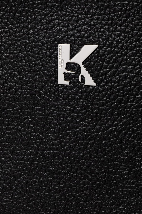 Сумка-шопер жіноча зі штучної шкіри Karl Lagerfeld Jeans колір чорний фото 4