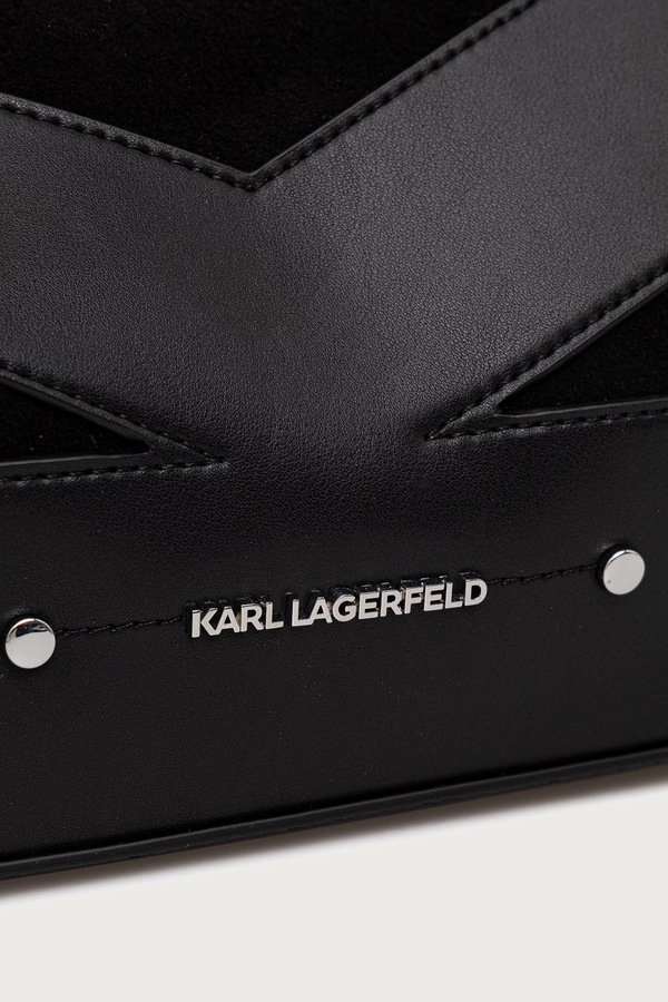 Сумка baguette жіноча Karl Lagerfeld K/KONCEPT колір чорний фото 4