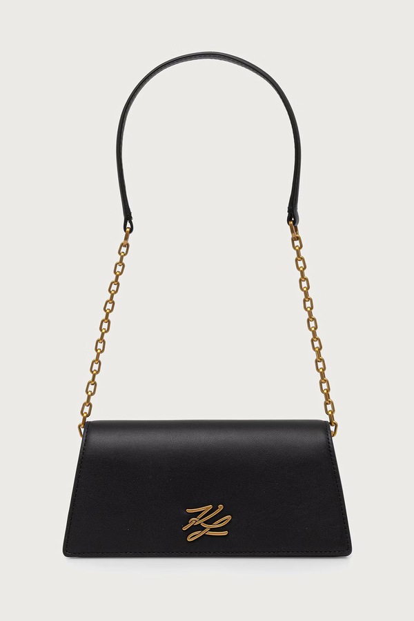 Сумочка женская из искусственной кожи Karl Lagerfeld K/AUTOGRAPH цвет черный