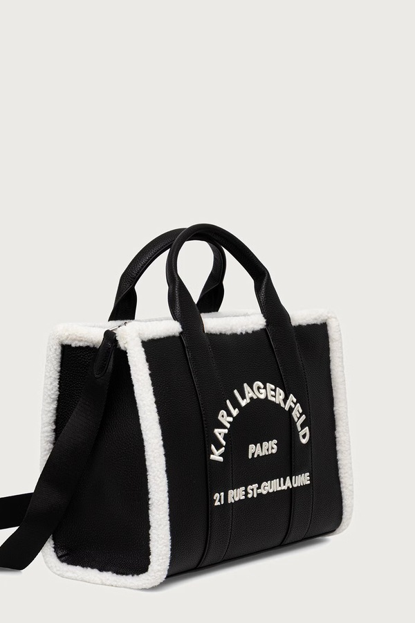 Сумка крос-боді жіноча Karl Lagerfeld K/RSG колір чорний