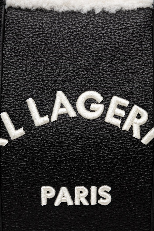 Сумка крос-боді жіноча Karl Lagerfeld K/RSG колір чорний фото 4