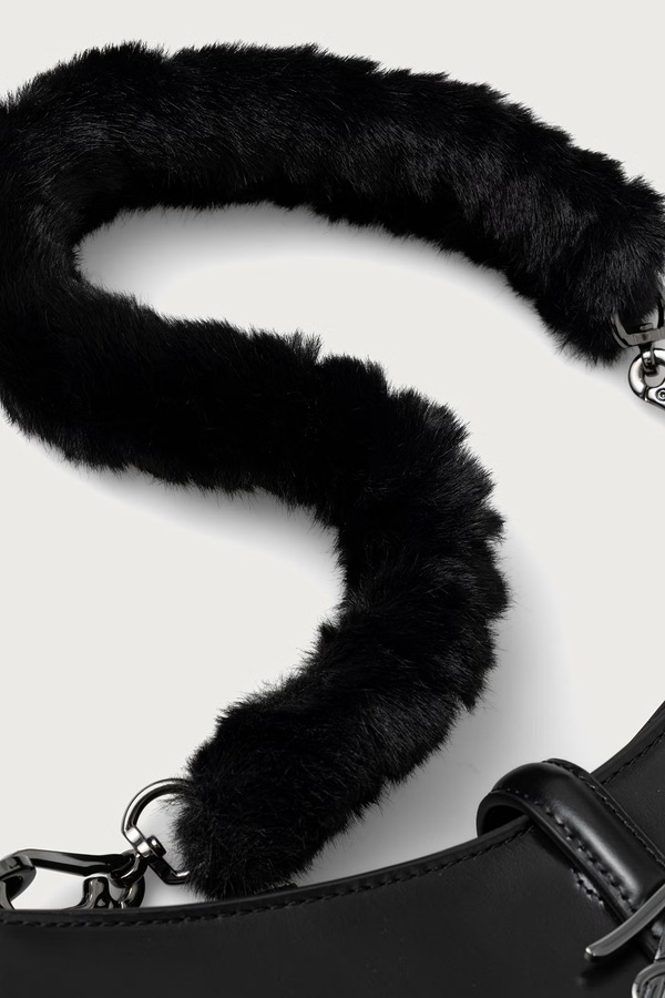 Жіночі шкіряні Karl Lagerfeld K/AUTOGRAPH колір чорний фото 4