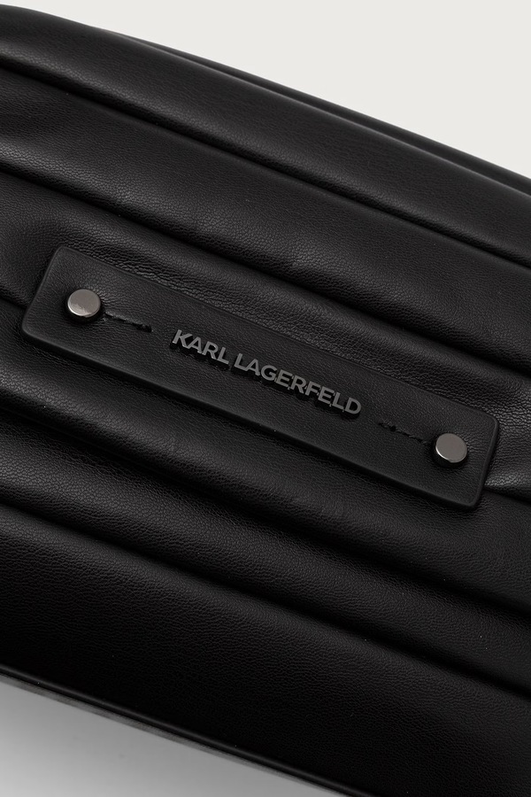 Сумка крос-боді жіноча зі штучної шкіри Karl Lagerfeld K/ESSENTIAL колір чорний фото 4