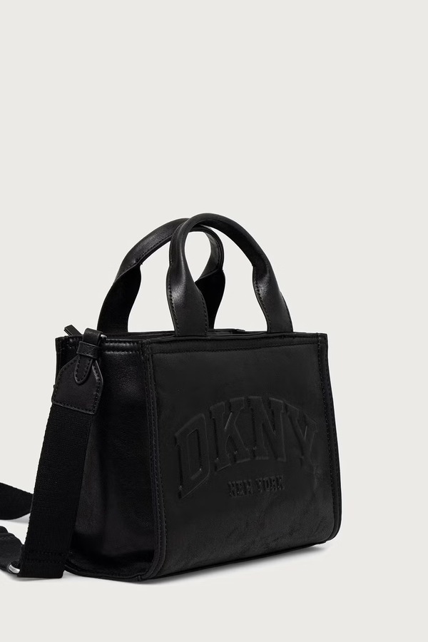 Сумка крос-боді жіноча зі штучної шкіри DKNY колір чорний фото 2