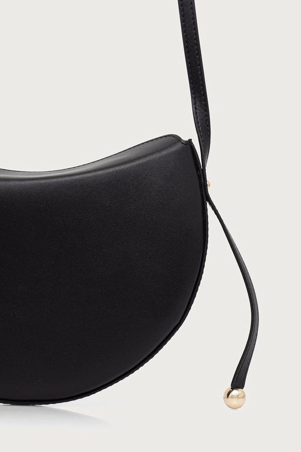 Сумочка жіноча шкіряна Furla Moonstone S колір чорний фото 3