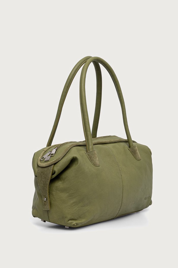 Сумочка жіноча шкіряна Max&Co. MCAMINISAMBAG колір зелений фото 2