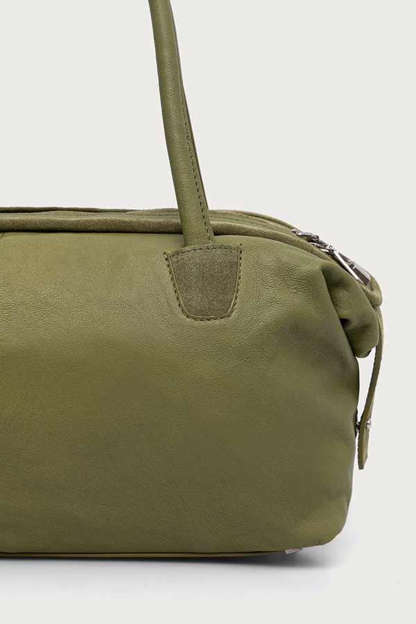 Сумочка жіноча шкіряна Max&Co. MCAMINISAMBAG колір зелений фото 3