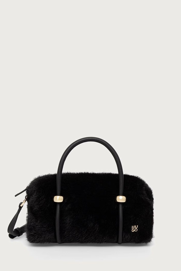 Сумка крос-боді жіноча HUGO Briony F_SM Duffle колір чорний