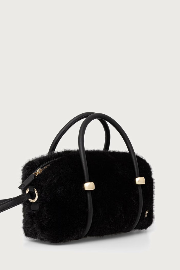 Сумка крос-боді жіноча HUGO Briony F_SM Duffle колір чорний фото 2