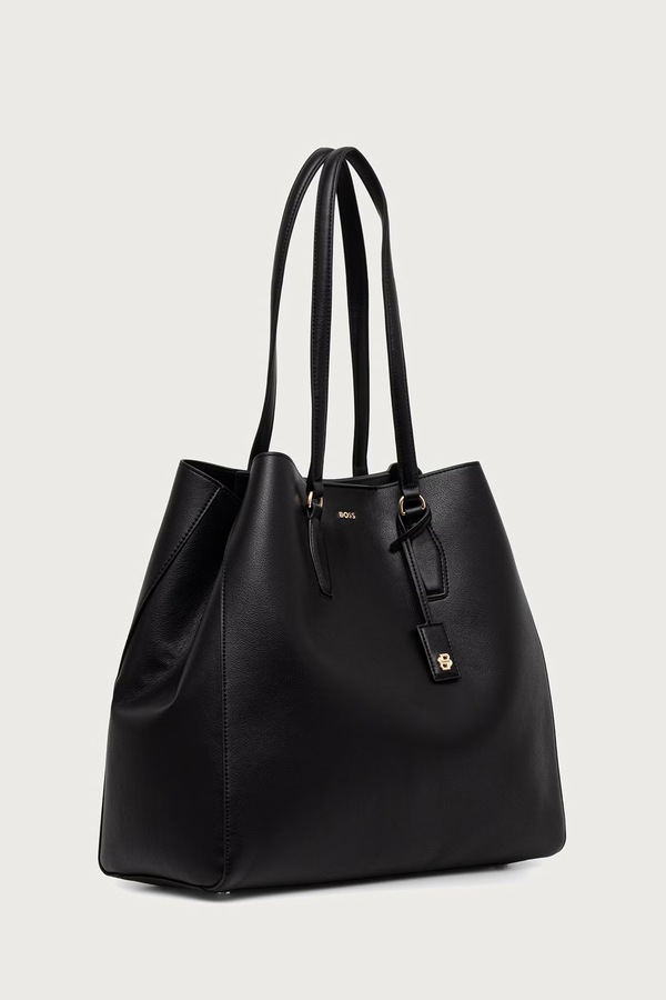 Сумка-тоут жіноча зі штучної шкіри BOSS Sandy New Tote 10283663 колір чорний