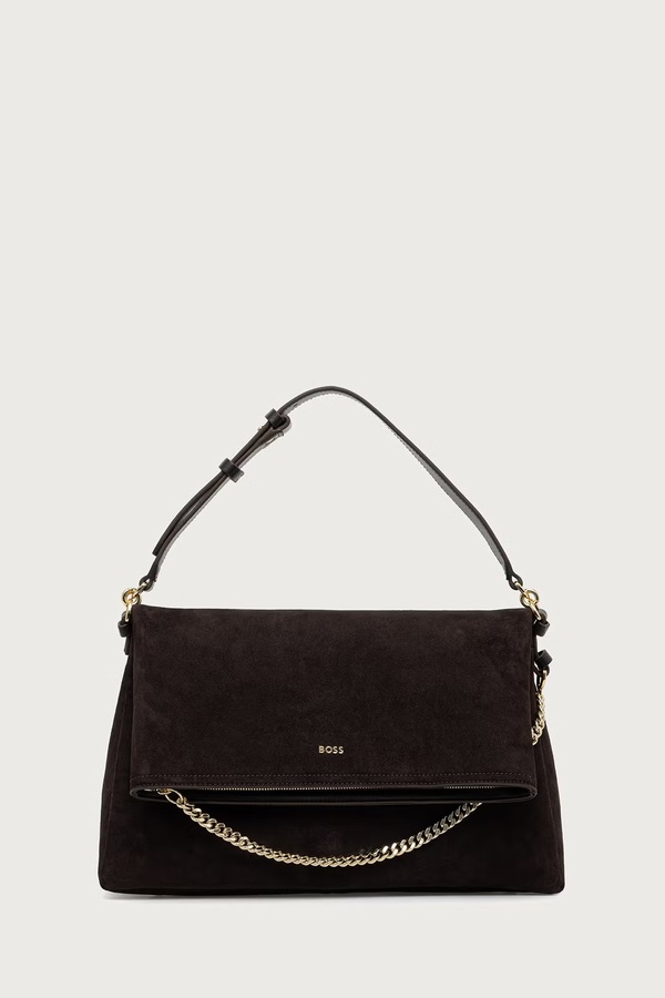 Сумочка жіноча BOSS Yelena Shoulderbag колір коричневий