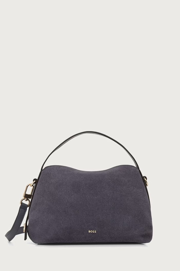 Сумка крос-боді жіноча BOSS Caylie Crossbody S колір сірий