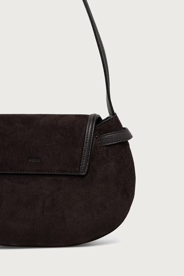 Сумочка hobo жіноча BOSS Anett Flap Sh.bag колір коричневий фото 2