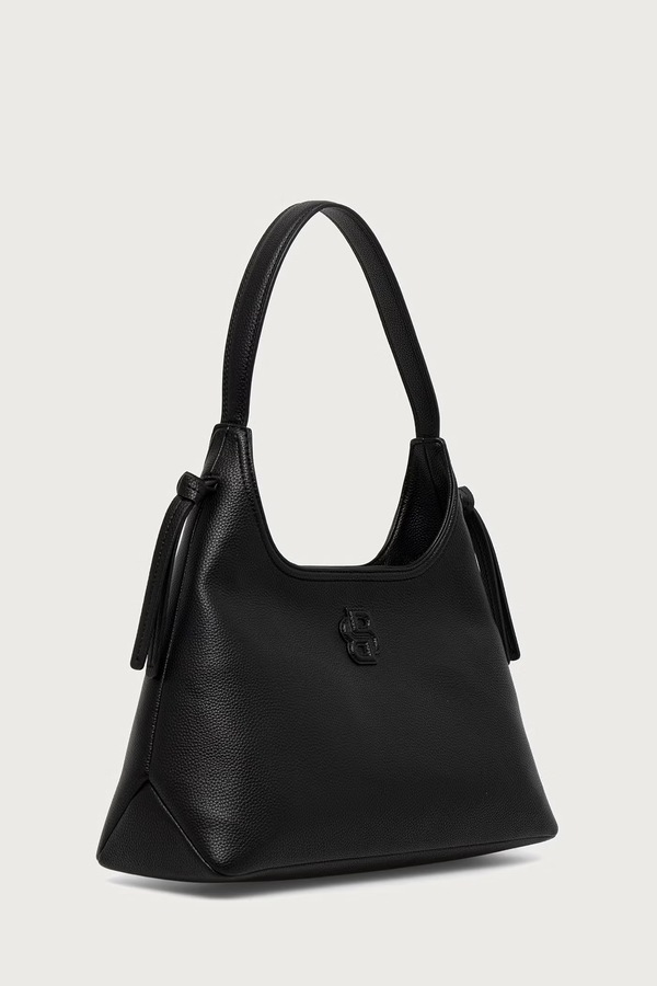 Сумочка hobo жіноча зі штучної шкіри BOSS Anett Zip Hobo колір чорний