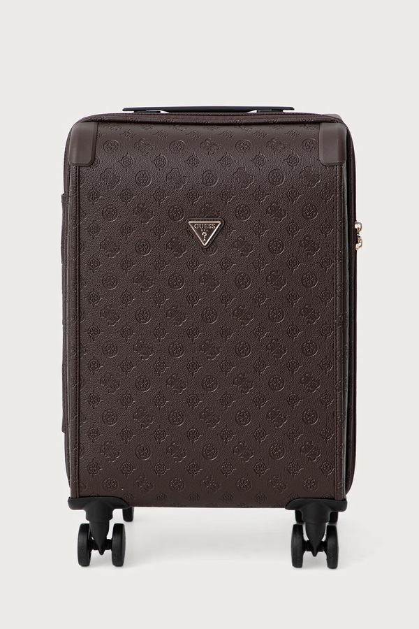 Валіза Guess LENWOOD колір коричневий