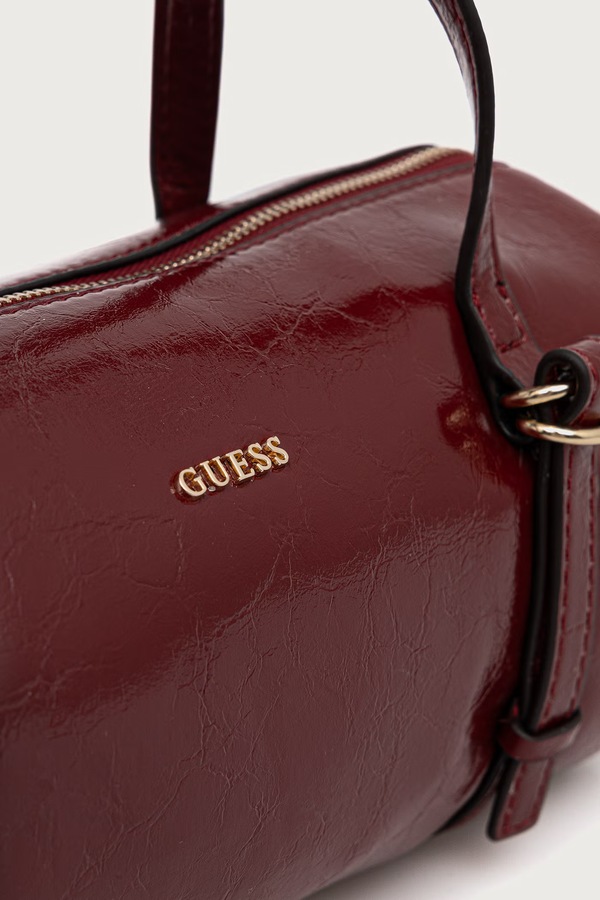 Сумка baguette жіноча зі штучної шкіри Guess TAYLOR колір червоний фото 4