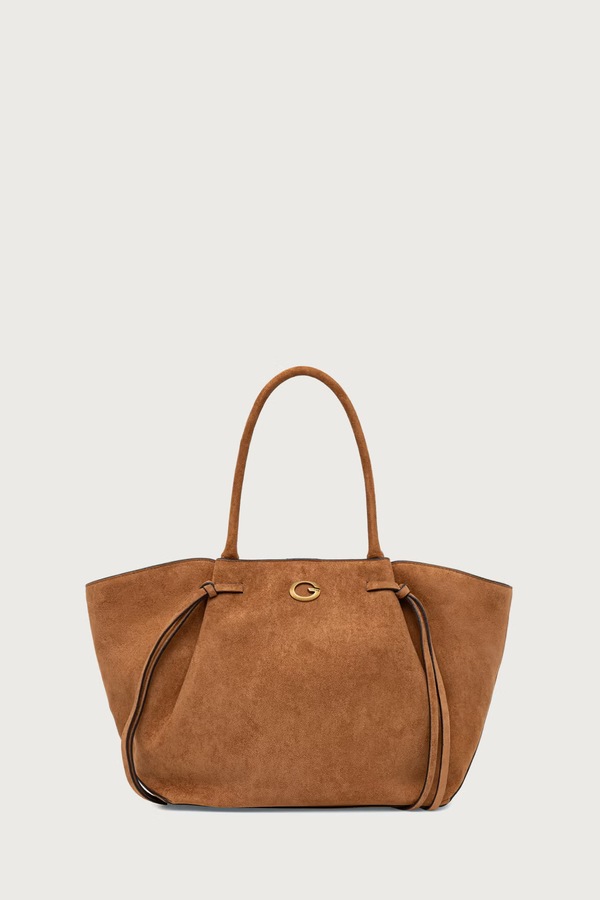 Сумка-тоут жіноча Guess ALLEGRA колір коричневий