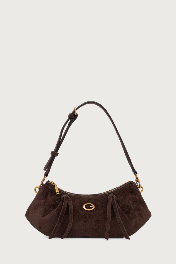 Сумка-тоут жіноча Guess ALLEGRA колір коричневий