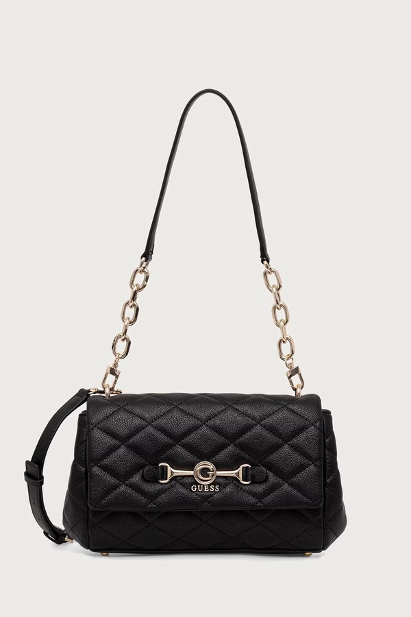 Сумка кросс-боди женская из искусственной кожи Guess FRANCES цвет черный