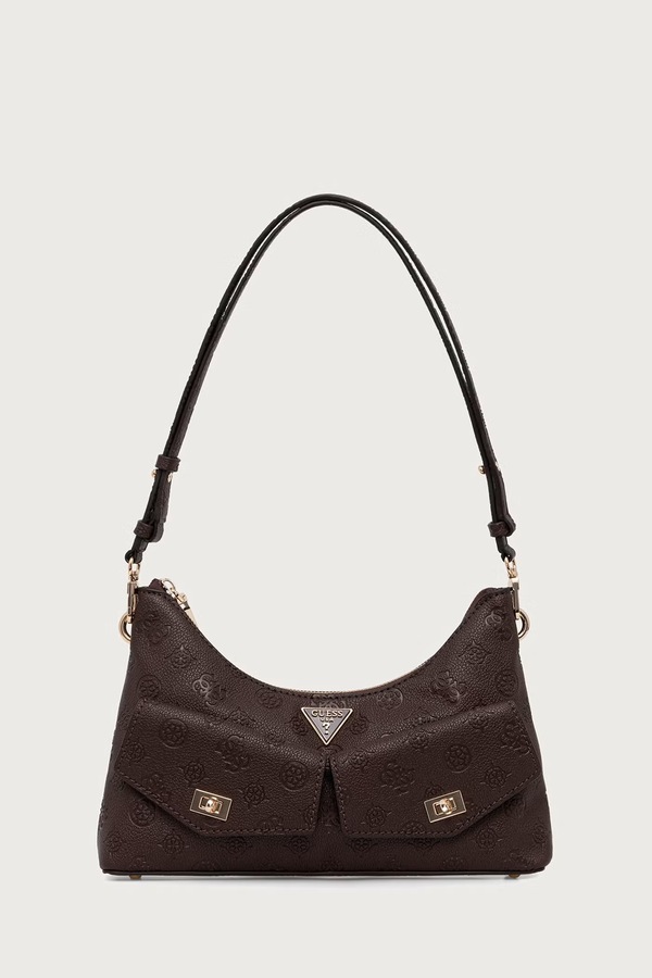 Сумочка hobo жіноча зі штучної шкіри Guess BLAKE колір коричневий