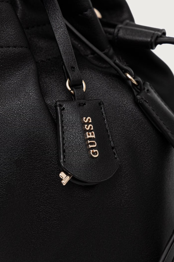 Сумочка жіноча зі штучної шкіри Guess KARIMA колір чорний фото 4