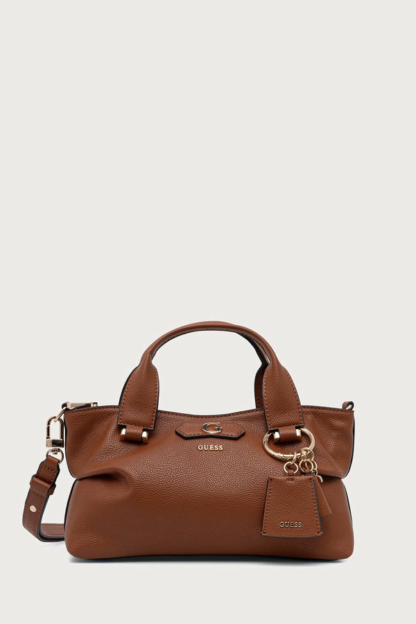 Сумка кросс-боди женская из искусственной кожи Guess SUZY цвет коричневый