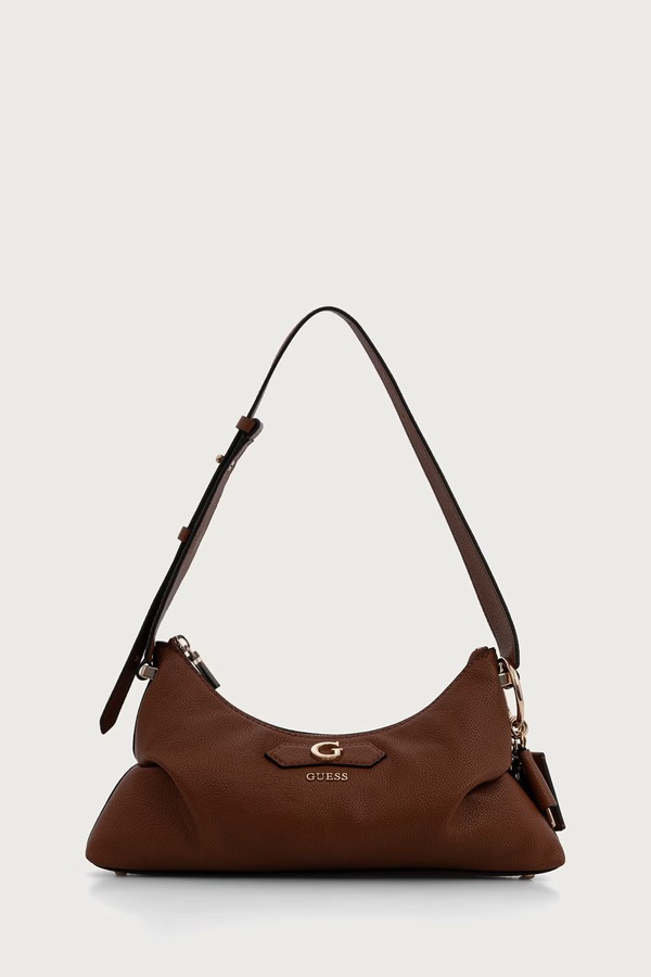 Сумочка hobo женская из искусственной кожи Guess SUZY цвет коричневый