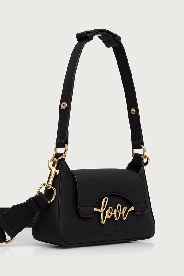 Сумка кросс-боди женская из искусственной кожи Love Moschino цвет черный