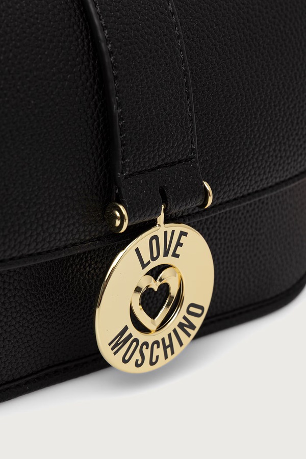 Сумка-листоноша жіноча Love Moschino колір чорний фото 4
