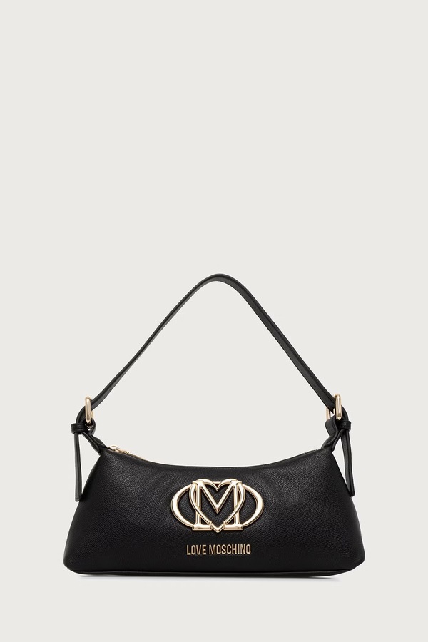 Сумочка жіноча зі штучної шкіри Love Moschino колір чорний
