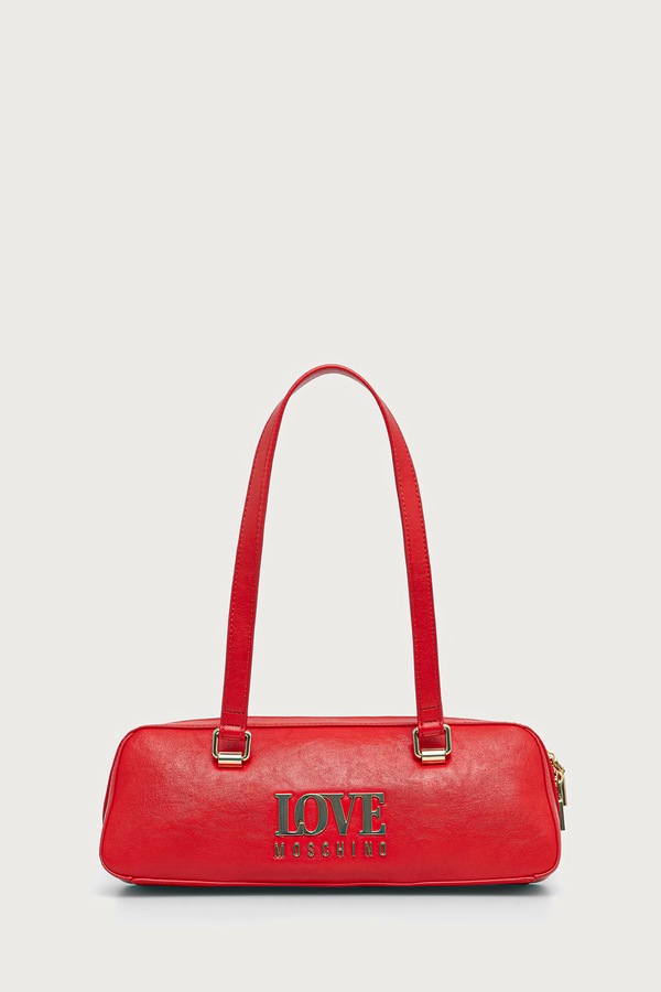 Сумочка жіноча зі штучної шкіри Love Moschino колір червоний