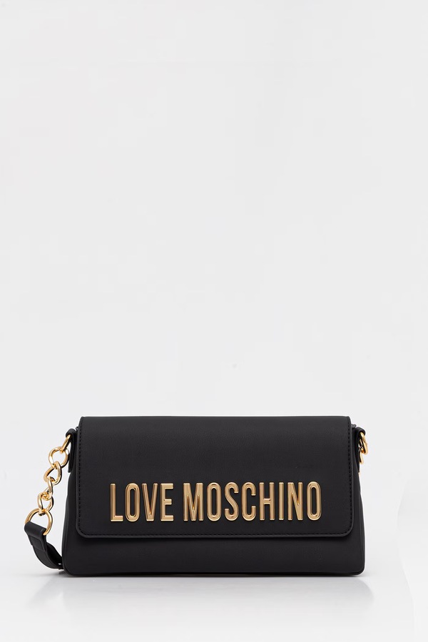 Сумочка жіноча зі штучної шкіри Love Moschino колір чорний