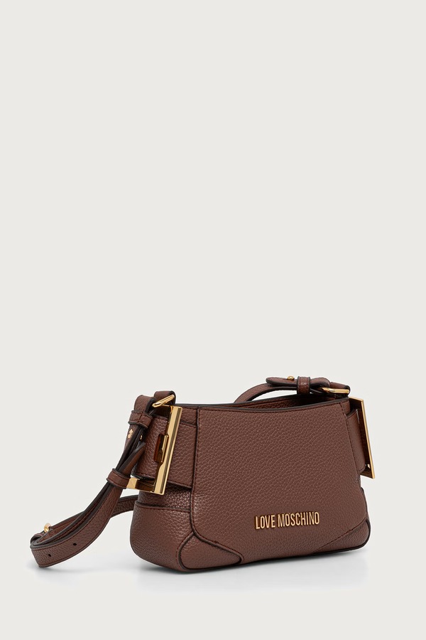 Сумка кросс-боди женская из искусственной кожи Love Moschino цвет коричневый
