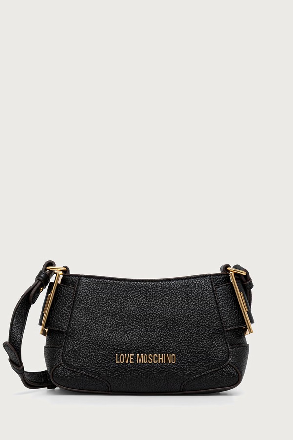 Сумочка жіноча зі штучної шкіри Love Moschino колір чорний