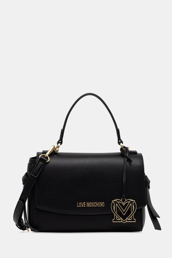 Сумка крос-боді жіноча Love Moschino колір чорний