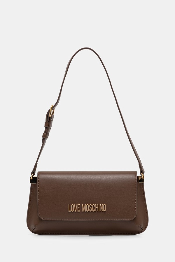 Сумочка женская из искусственной кожи Love Moschino цвет коричневый