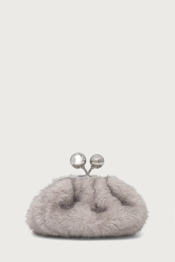 Сумка крос-боді жіноча Weekend Max Mara WKATUBO колір сірий